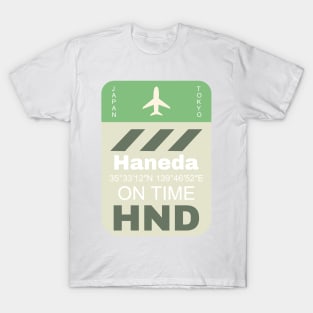 Airport HND Haneda Japan T-Shirt